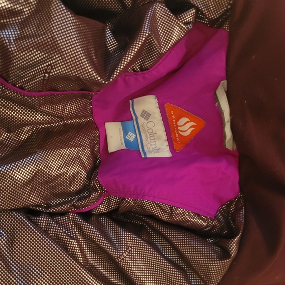 Girls columbia  omni heat insulated jacket - Picture 3 of 3